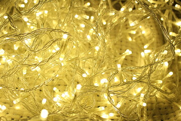 golden christmas decoration