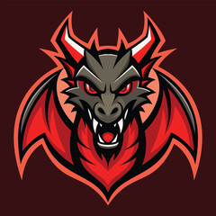 Dragon Gaming Logo, Dragon Mascot Logo, Fox Head Mascot logo