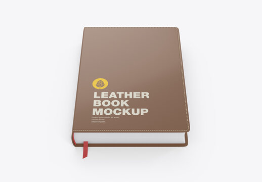 Leather Notebook Mockup