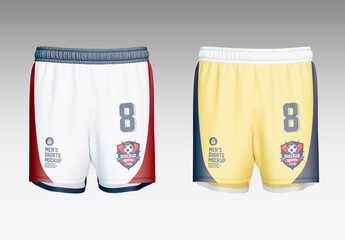 Soccer Shorts Mockup - Powered by Adobe