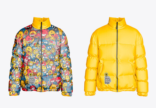 Down Jacket Mockup