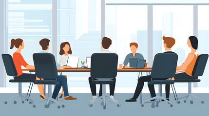 business people in a meeting