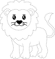 Tracing Lion