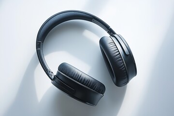 Modern Wireless Headphone Mockup Isolated created with Generative AI