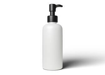 Shampoo bottle mockup