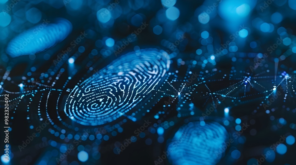 Poster biometric security system for enhanced cybersecurity and data protection