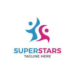 M letter with music note logo