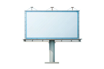 Obraz premium blank billboard transparent background
