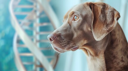 Gene edited Canine Showcasing Veterinary Genetic Engineering Potential