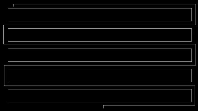 HUD  frames elements animation. White lines on a black background 4K video