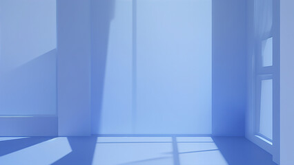 abstract architecture blue background