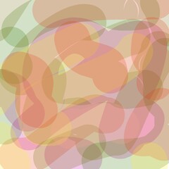 abstract background with flowers