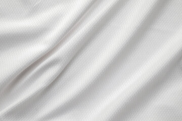 White sports clothing fabric football shirt jersey texture background