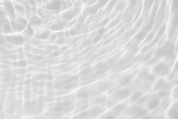 Abstract white transparent water shadow surface texture natural ripple background
