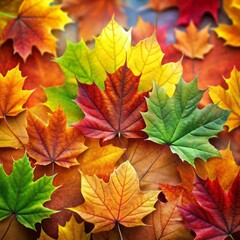 Fototapeta premium Autumn Leaves Collection
