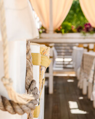 Sunshine in a cute restaurant