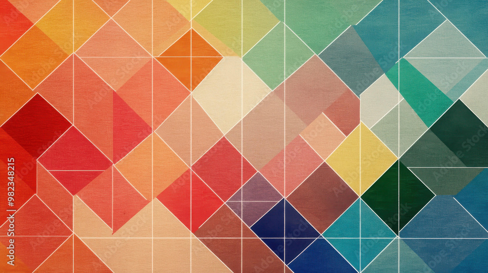 Poster explore the beauty of simple geometric patterns that add a modern touch to any design or space effor