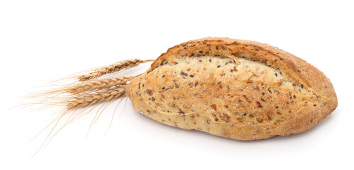 Bread wheat spikelets.