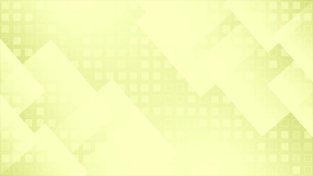 Yellow color appearing and disappearing square box pattern modern design loop able geometrical background