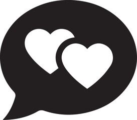 Love icon symbol vector image illustration
