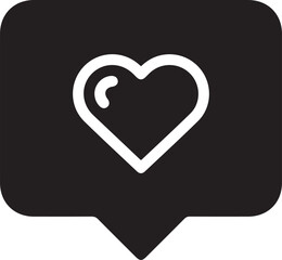 Love icon symbol vector image illustration
