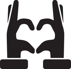 Obraz premium Love icon symbol vector image illustration 