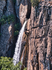cascata piscia di gallo, corsica, francia