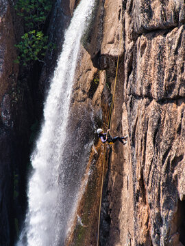 cascata piscia di gallo, corsica, francia