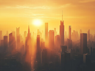 Fototapeta premium A high quality unique urban view