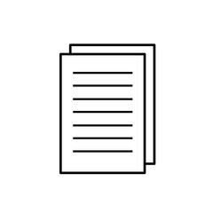 Doodle Icon copy paste document illustration on transparent background that can be use for background, slide view, social media, sticker, scrapbook and etc. | Aesthetic with black color