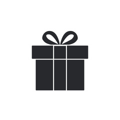 Gift icon. Gift box symbol template for graphic and web design collection logo vector illustration