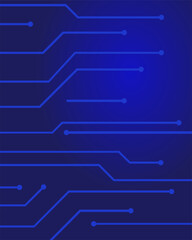 blue background with line