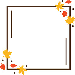 Autumn Leaf Frame