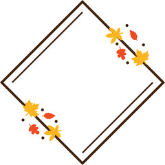 Autumn Leaf Frame