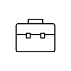 Business suitcase icon