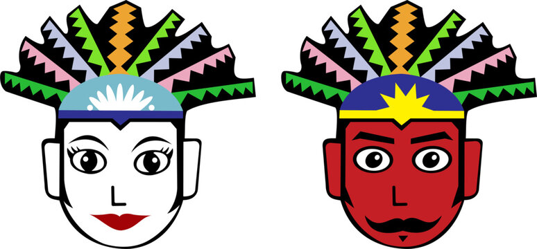ondel - ondel a culture from batavia or jakarta