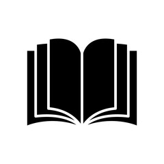 Open book with pages icon