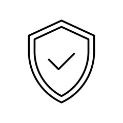 Shield with checkmark icon