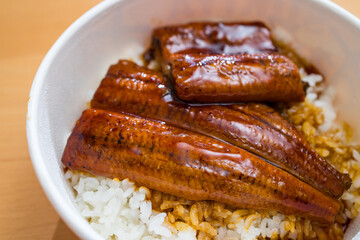 Japanese eel bowl take away bowl