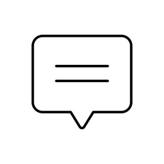 Dialogue message icon