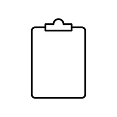 Clipboard document icon
