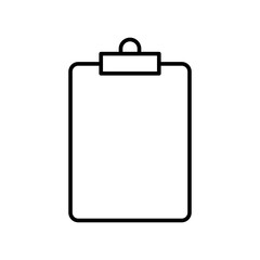 Line clipboard sign