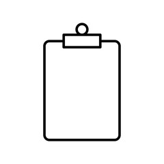 Simple clipboard icon