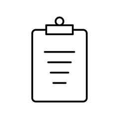 Linear check list clipboard