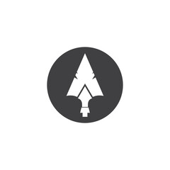 Fototapeta premium Spear vector illustration icon symbol