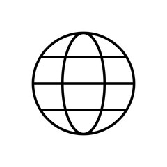 Web globe icon