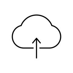 Upload cloud icon