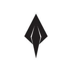 Fototapeta premium Spear vector illustration icon symbol
