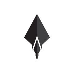 Fototapeta premium Spear vector illustration icon symbol