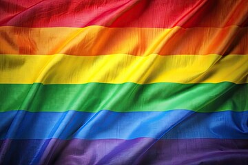 A kaleidoscope of colors, the flag unfurls with orange, yellow, and white stripes, followed by emerald green, turquoise, indigo, and violet hues.